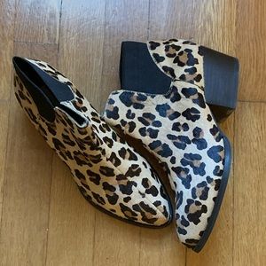 Steve Madden Women’s Leopard Print Boots